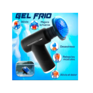 Pistola Masajeadora Percutora Massage Gun Calor y Frío Recargable USB