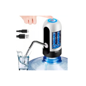 Dispensador de Agua Recargable para Botellón – Bomba Eléctrica Blanca