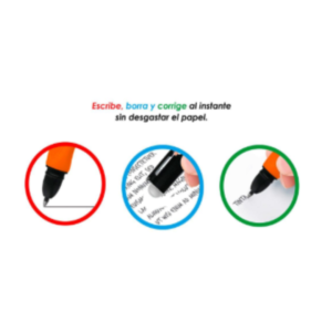 Bolígrafo Gel Borrable Retráctil 0.7 mm – OE-026