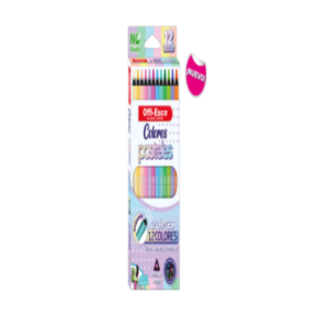 Colores Pasteles Triangulares x12 Colores Unicolor – OE-136