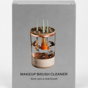 Limpiador de Brochas de Maquillaje Eléctrico Automático – Limpieza Profunda 360°