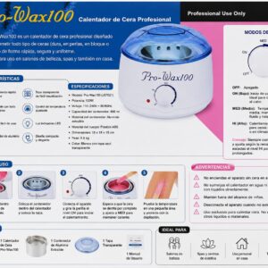 Calentador de Cera Profesional Pro-Wax100