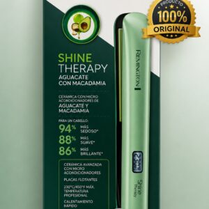 Plancha de Cabello Remington Shine Therapy Aguacate y Macadamia (100% Original)