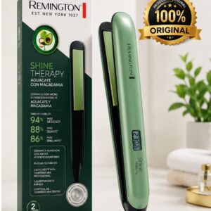 Plancha de Cabello Remington Shine Therapy Aguacate y Macadamia (100% Original)