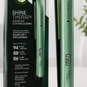 Plancha de Cabello Remington Shine Therapy Aguacate y Macadamia (100% Original)