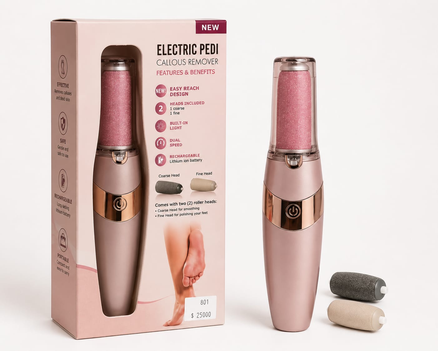 Removedor Eléctrico de Callos - Electric Pedi - Image 3