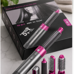 Set Moldeador TP-5+1 Hot Air Styler – 5 en 1 Profesional